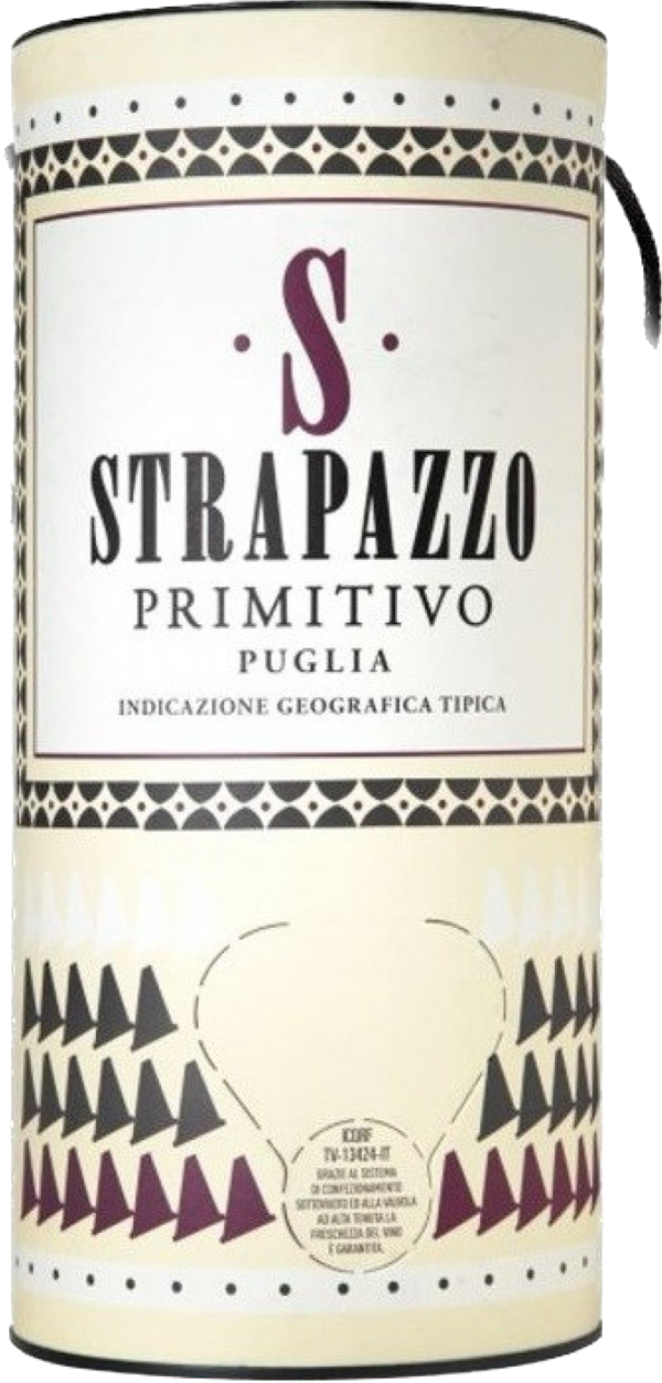 PRIMITIVO, ČERVENÉ SUCHÉ, TUBUS 3 L BIB, CASA ROMA